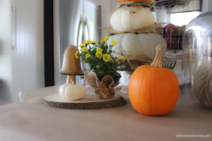 Pumpkins, Chrysanthemums, and Woodland Critters