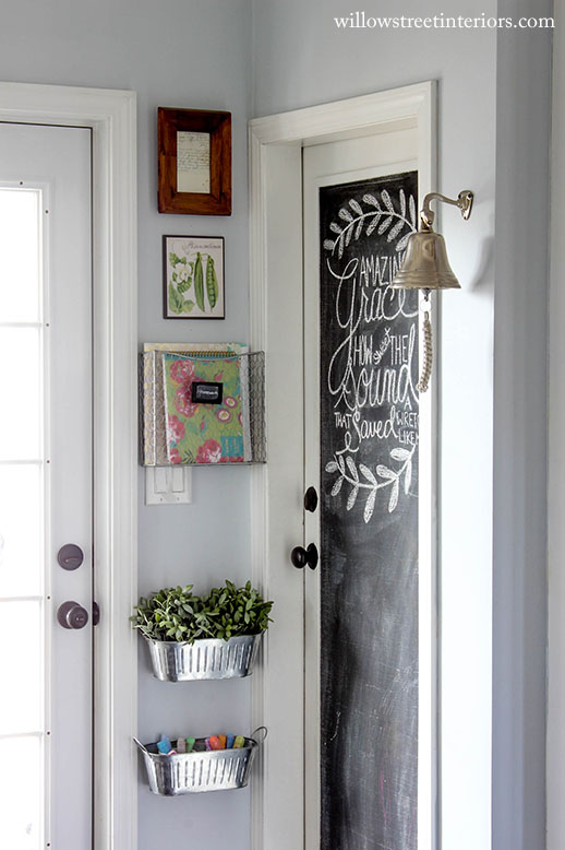 chalkboard door … refreshed - It All Started With Paint