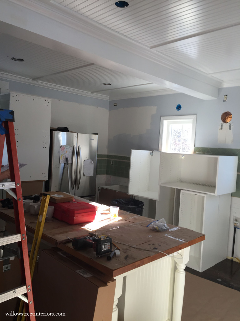 kitchen reno process