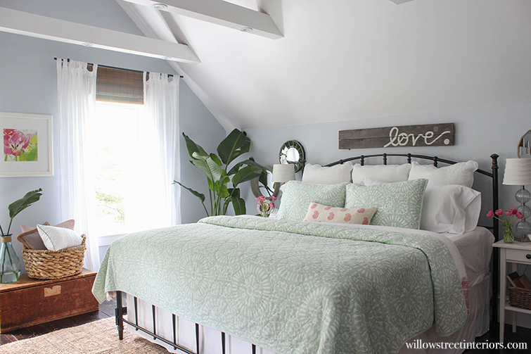 bare to beautiful bedroom makeover