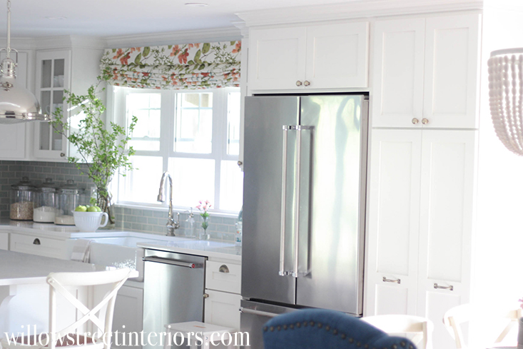 Light and Airy White Kitchen 