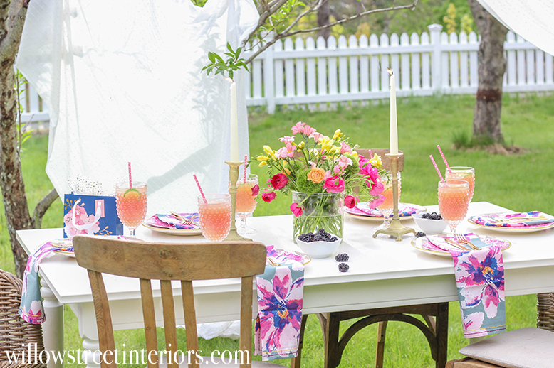 mother's day tablescape 2017