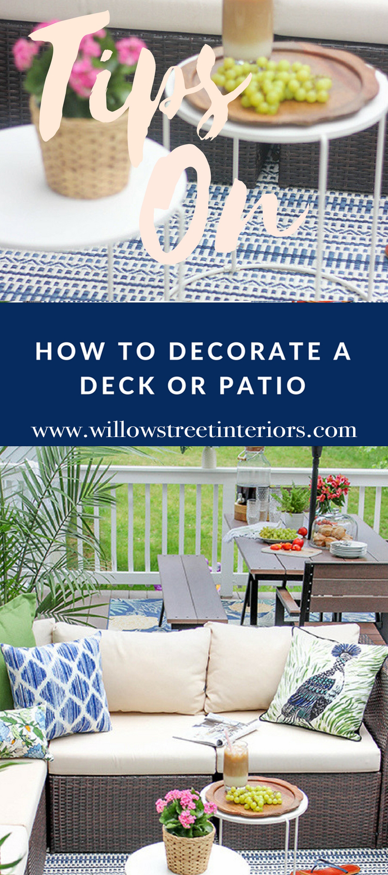 how to decorate a porch or patio
