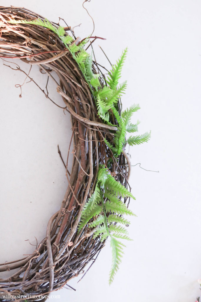 spring wreath idea