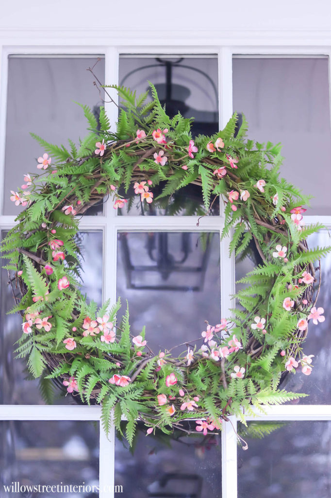 spring wreath idea