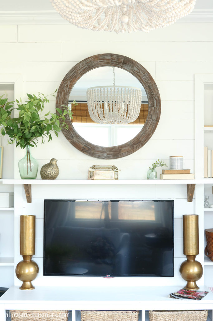 spring mantel idea