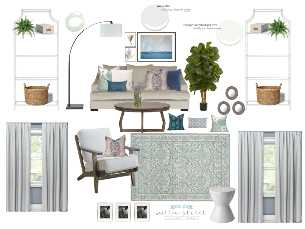 Living Room Moodboard