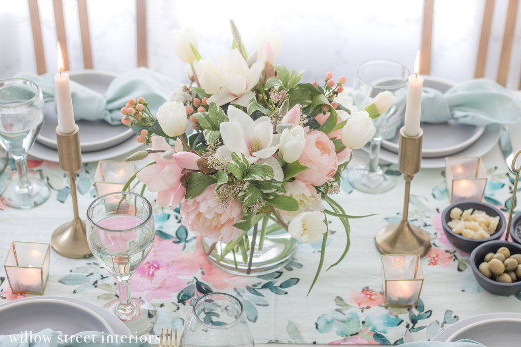 A Tablescape Idea for Spring