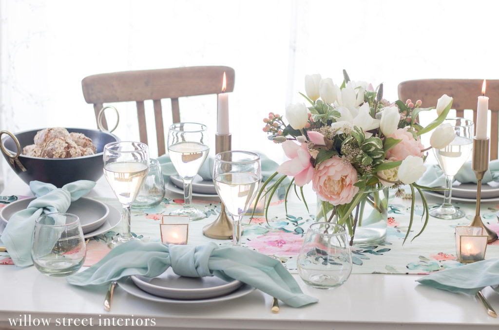 A Spring Tablescape Idea