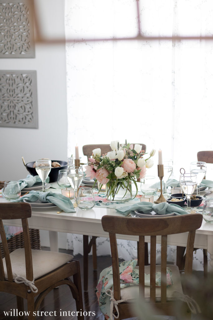 A Spring Tablescape Idea