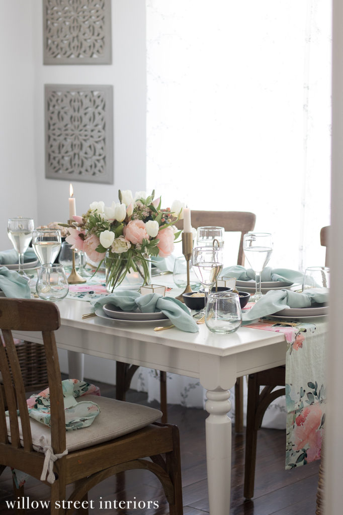 A Tablescape Idea for Spring