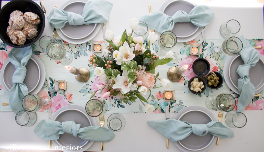 A Spring Tablescape Idea