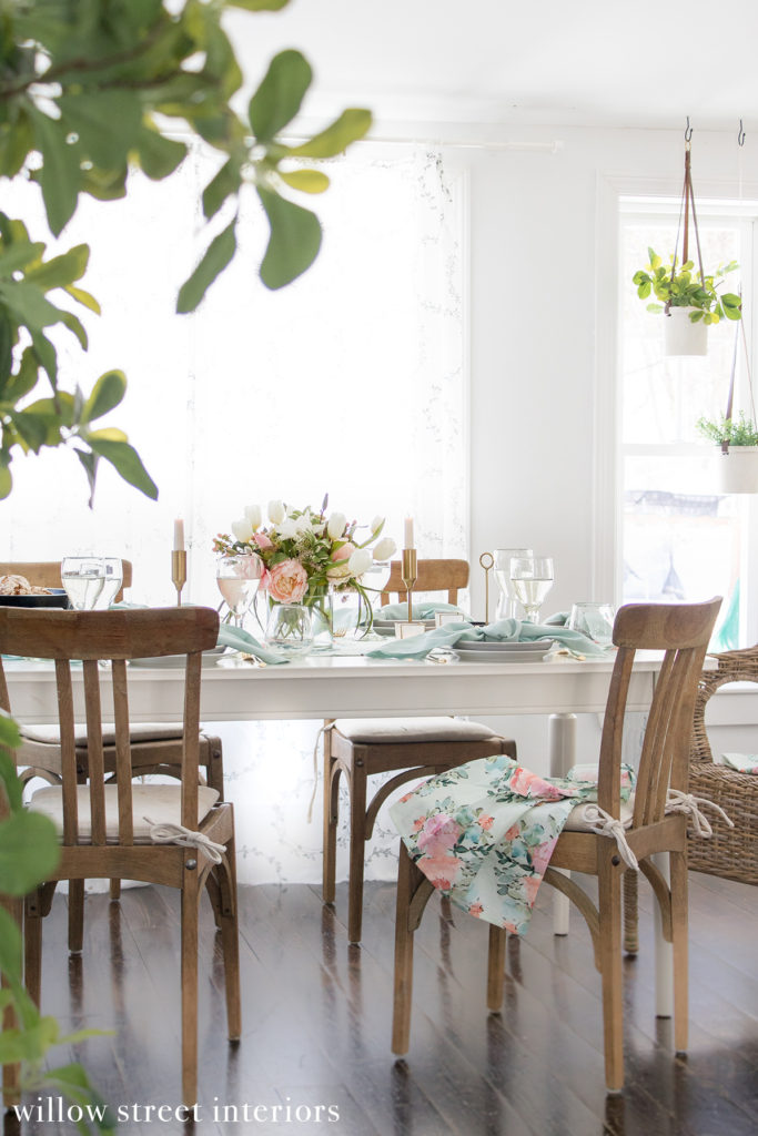 A Spring Tablescape Idea