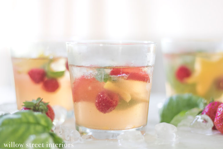 Gingered Sangria Flora Recipe