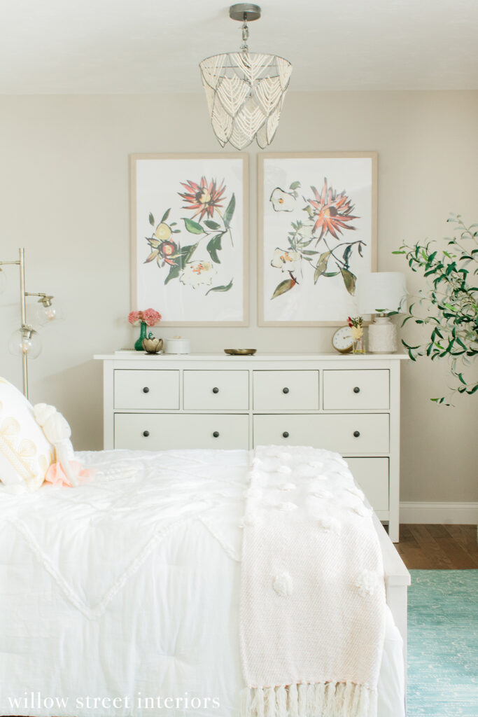 Bohemian Girls Bedroom Reveal