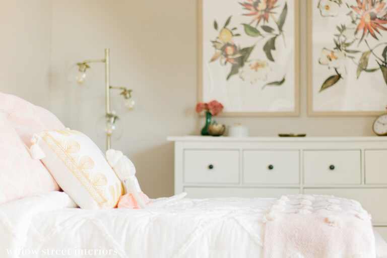 Bohemian Girls Bedroom Reveal