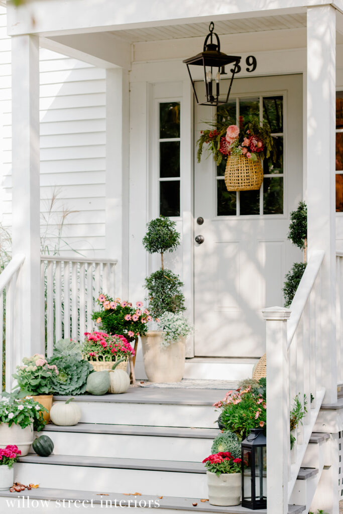 Fall Front Porch Decor Seasonal Simplicity Series