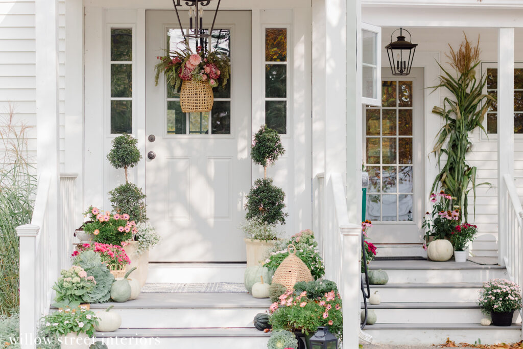 Fall Front Porch Decor Seasonal Simplicity Series