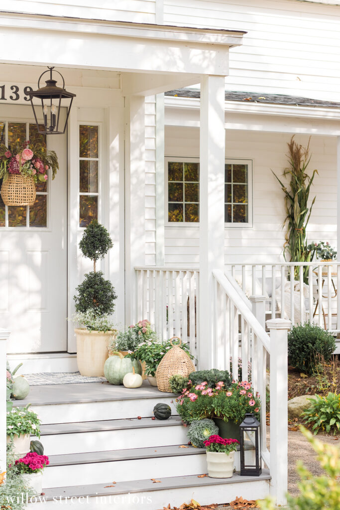 Fall Front Porch Decor Seasonal Simplicity Series