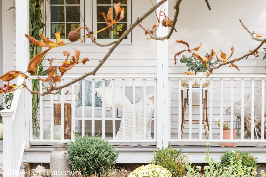 Fall Front Porch Decor Seasonal Simplicity Series