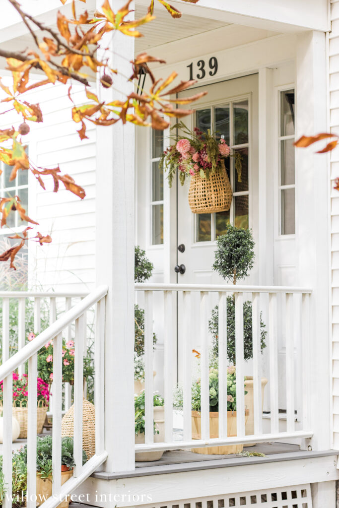 Fall Front Porch Decor Seasonal Simplicity Series