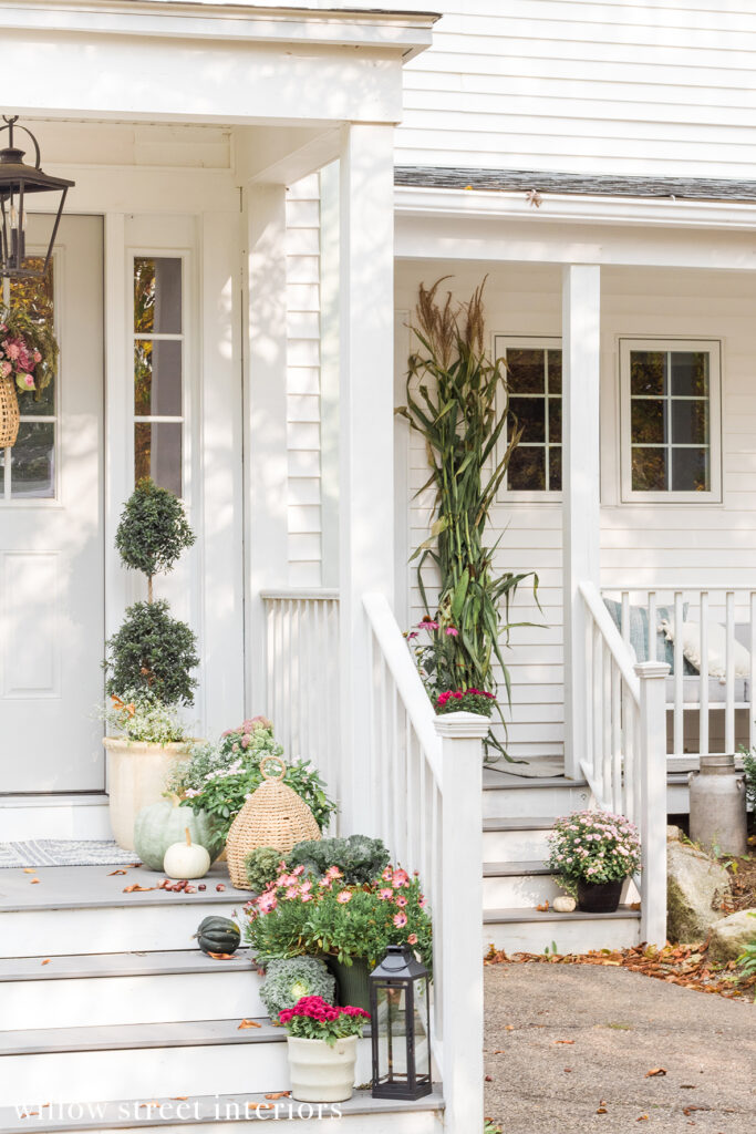 Fall Front Porch Decor Seasonal Simplicity Series