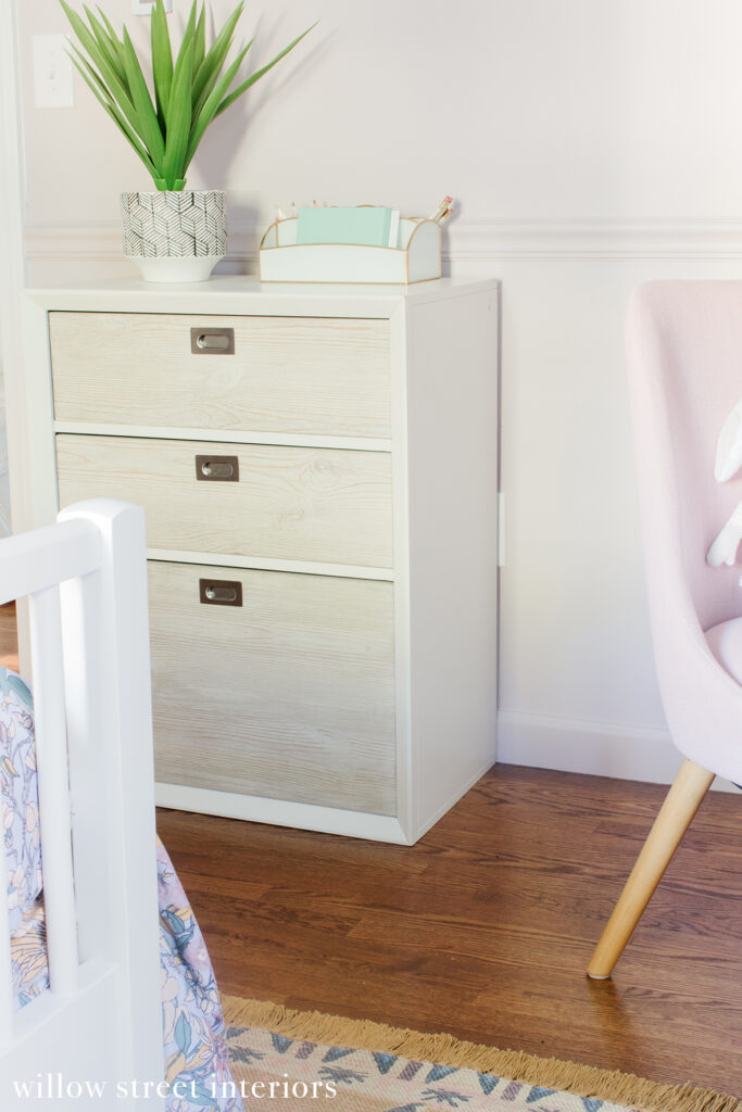 Earthy and Feminine Girl's Room Reveal