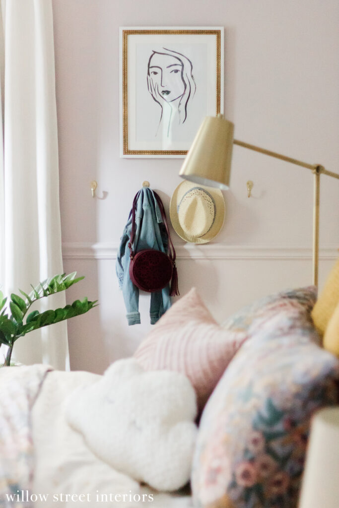 Earthy and Feminine Girl's Room Reveal