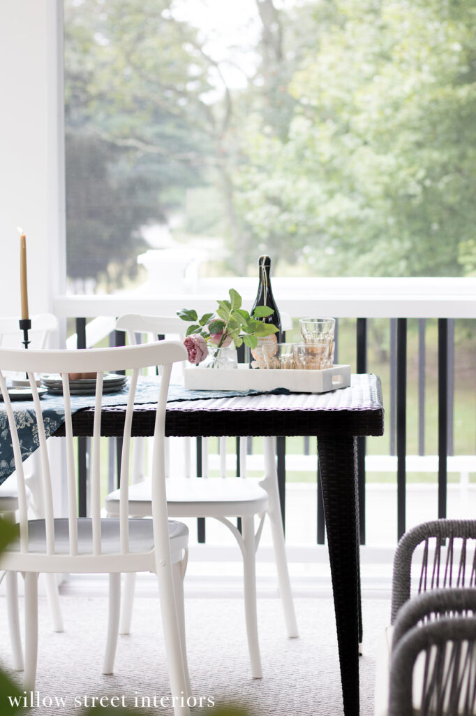 Screened In Porch Reveal and Decorating Ideas